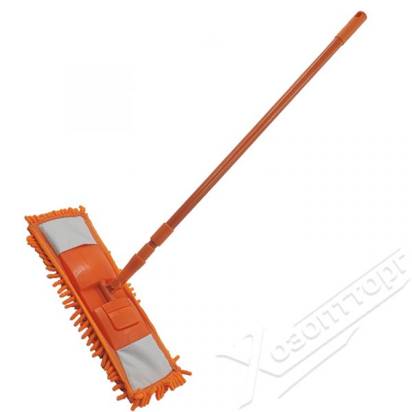 Mop with nozzle noodles 41*13cm, telescope. handle 70-120cm, stainless steel OLS-177-1